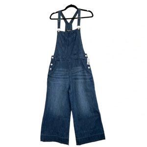 Juicy Couture Cropped Wide Leg Overalls size M